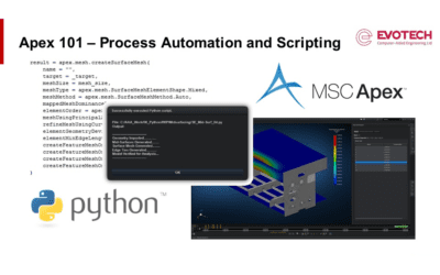 MSC Apex 101 for Aerospace Applications – Introduction to Process Automation and Scripting